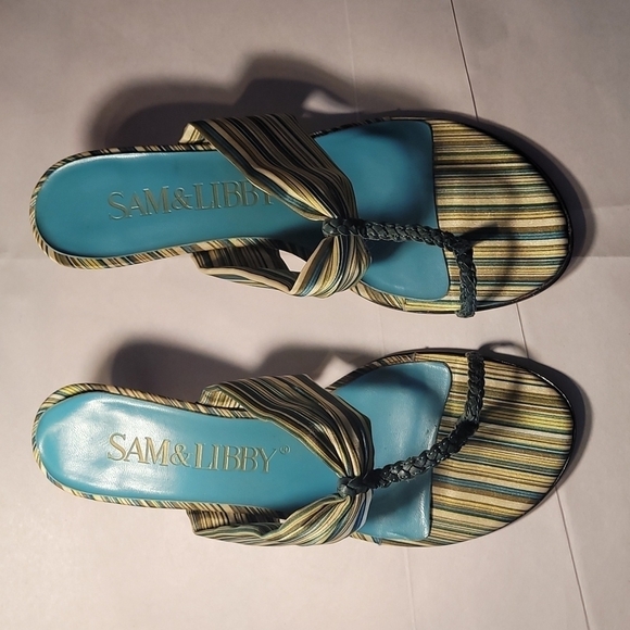 Sam and Libby Heeled Sandals - Picture 1 of 10